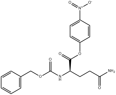 Z-D-GLN-ONP 结构式