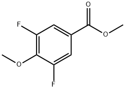 Methyl 3,5-difluoro-4-methoxybenzoate Structure