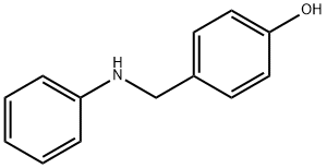 Phenol, 4-[(phenylamino)methyl]- Struktur