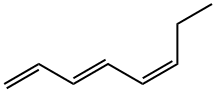 (3E,5Z)-オクタ-1,3,5-トリエン 化学構造式