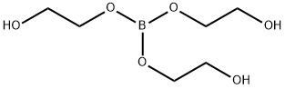 1,2-Ethanediol, 1,1',1''-triester with boric acid (H3BO3) Struktur