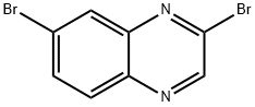 Quinoxaline, 2,7-dibromo- 结构式