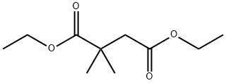1,4-diethyl 2,2-dimethylbutanedioate Struktur
