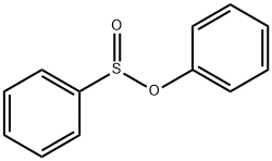 ベンゼンスルフィン酸フェニル 化学構造式
