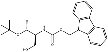 FMOC-L-THR(TBU)-OL Structure