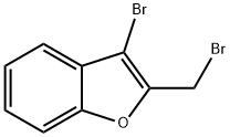 Benzofuran, 3-bromo-2-(bromomethyl)- Structure