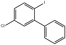 5-氯-2-碘-1,1′-联苯, 4510-79-6, 结构式