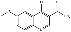 3-Quinolinecarboxamide, 4-chloro-6-methoxy-