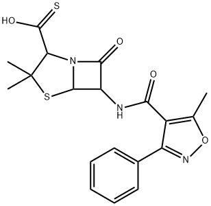 噻唑西林, 5053-35-0, 结构式