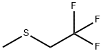 Ethane, 1,1,1-trifluoro-2-(methylthio)- Struktur