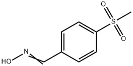 (E)-4-(methylsulfonyl)benzaldehyde oxime Structure