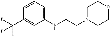 4-Morpholineethanamine, N-[3-(trifluoromethyl)phenyl]- Structure