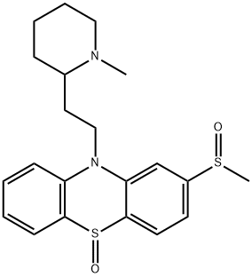 硫利达嗪杂质D (EP), 53926-89-9, 结构式