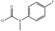 N-(4-fluorophenyl)-N-methylcarbamoyl chloride Structure