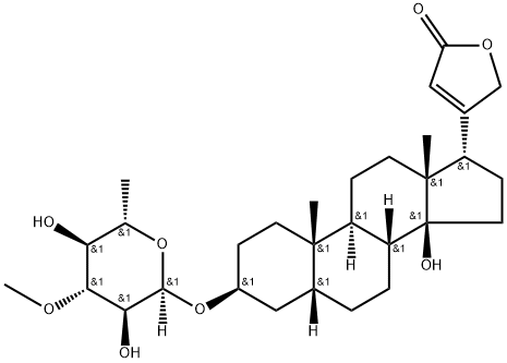17alpha-Neriifolin Structure