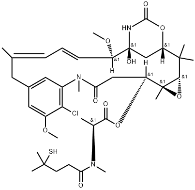 Maytansinoid dM4 Structure