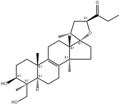 15-脱氧尤可甾醇, 81241-53-4, 结构式