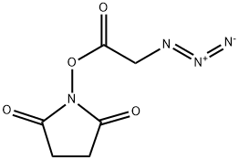 Azidoacetic acid NHS ester Structure
