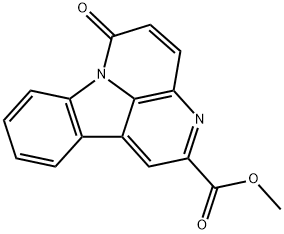methylcanthin-6-one-2-carboxylate Structure