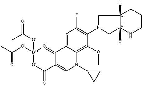 Moxifloxacin Impurity 6 Structure