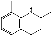 Quinoline, 1,2,3,4-tetrahydro-2,8-dimethyl- Structure
