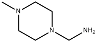 1-Piperazinemethanamine, 4-methyl- Structure