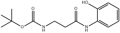 Carbamic acid, [3-[(2-hydroxyphenyl)amino]-3-oxopropyl]-, 1,1-dimethylethyl ester (9CI) Structure