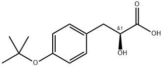 (2S)-3-[4-(tert-butoxy)phenyl]-2-hydroxypropanoic acid Structure
