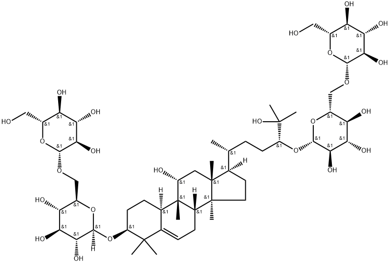 モグロシドIVa 化学構造式