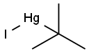 Mercury, (1,1-dimethylethyl)iodo- Structure