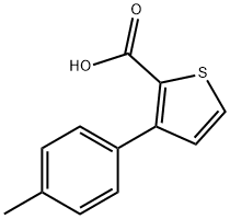 2-Thiophenecarboxylic acid, 3-(4-methylphenyl)- Structure