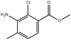 甲基 3-氨基-2-氯-4-甲基苯酸盐 结构式