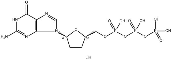 2',3'-DIDEOXYGUANOSINE 5'-TRIPHOSPHATE*LITHIUM 10 MM|2′,3′-双脱氧鸟苷 5′-三磷酸 三锂盐