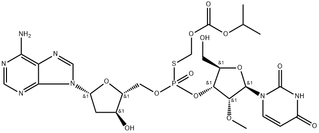 INARIGIVIR SOPROXIL, 942123-43-5, 结构式