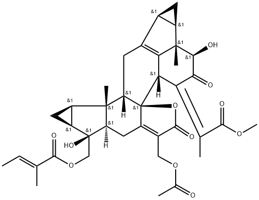 Chlorahololide D Struktur