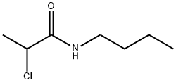Propanamide, N-butyl-2-chloro- Structure