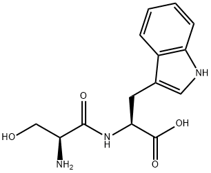 L-Tryptophan, L-seryl- Structure