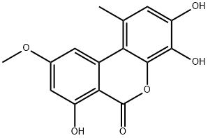 4-ヒドロキシアルテルナリオール9-メチルエーテル 化学構造式
