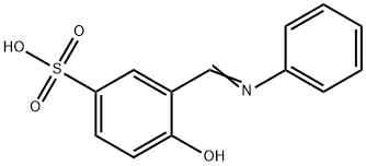 4-Hydroxy-α-phenylimino-m-toluenesulfonic acid Structure