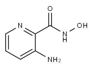 2-Pyridinecarboxamide,3-amino-N-hydroxy-(9CI) Struktur