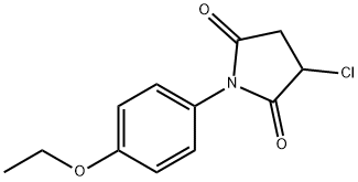 2,5-Pyrrolidinedione, 3-chloro-1-(4-ethoxyphenyl)-