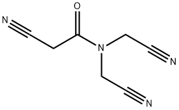 Acetamide, 2-cyano-N,N-bis(cyanomethyl)- 结构式