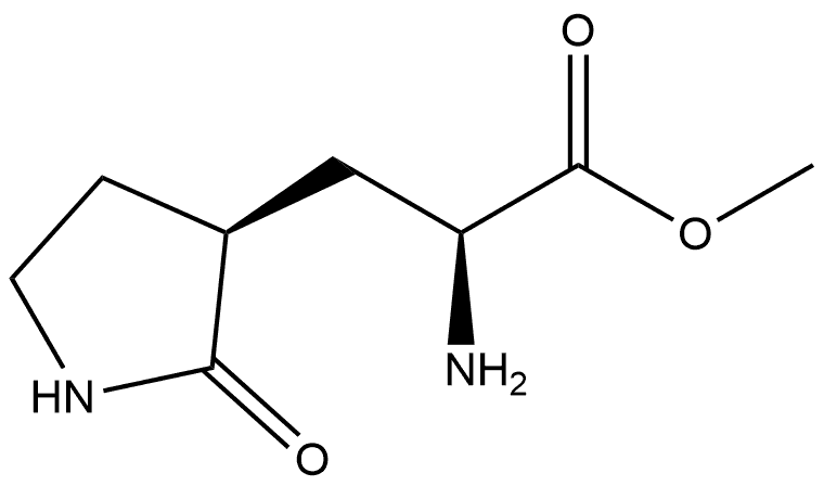(S)-methyl 2-amino-3-((S)-2-oxopyrrolidin-3-yl)propanoate