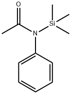Acetamide, N-phenyl-N-(trimethylsilyl)- Struktur