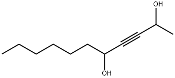 3-ウンデシン-2,5-ジオール 化学構造式