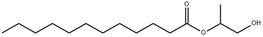 ラウリン酸2-ヒドロキシ-1-メチルエチル 化学構造式