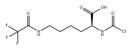 L-Lysine, N2-(chlorocarbonyl)-N6-(trifluoroacetyl)- (9CI)