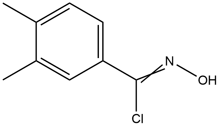 N-羟基-3,4-二甲基亚氨代苯甲酰氯, 1160639-94-0, 结构式