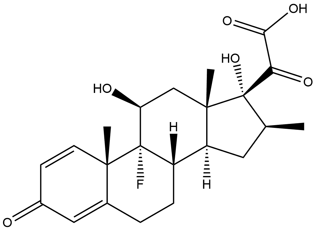 Betamethasone Impurity 50, 116522-68-0, 结构式