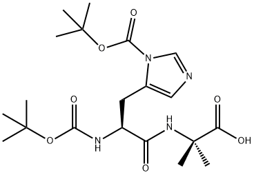 司美格鲁肽双BOC二肽, 1169630-98-1, 结构式